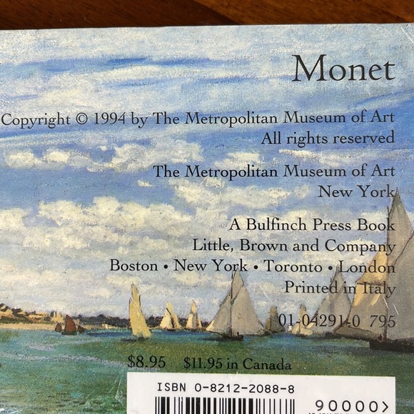 VINTAGE 90S THE METROPOLITAN MUSEUM OF ART - 30 MONET POSTCARDS - Picture 5 of 5